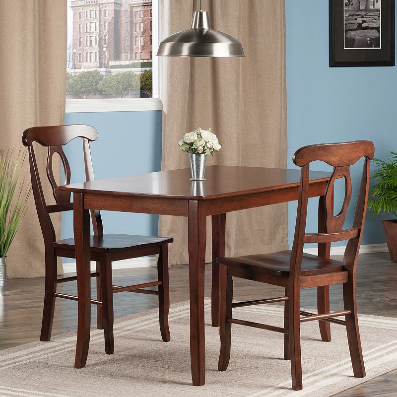 Winsome Inglewood Dining Table and Chairs 3-piece Set