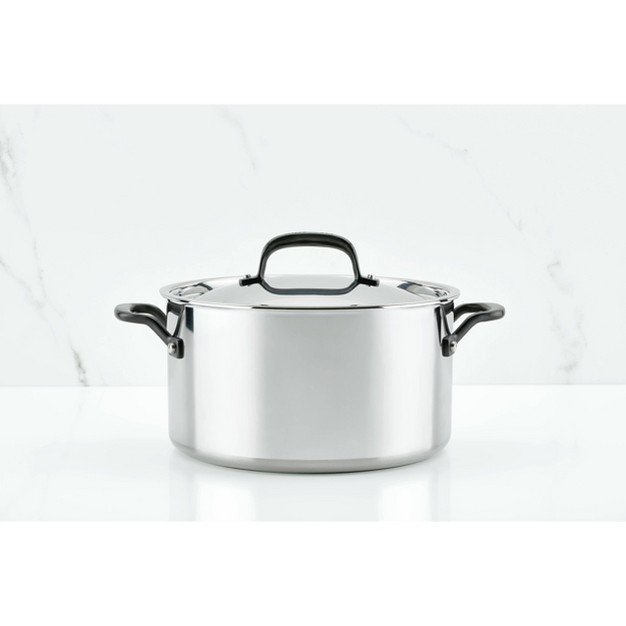 Kitchenaid 5 ply Clad Stainless Steel 8qt Stockpot With Lid