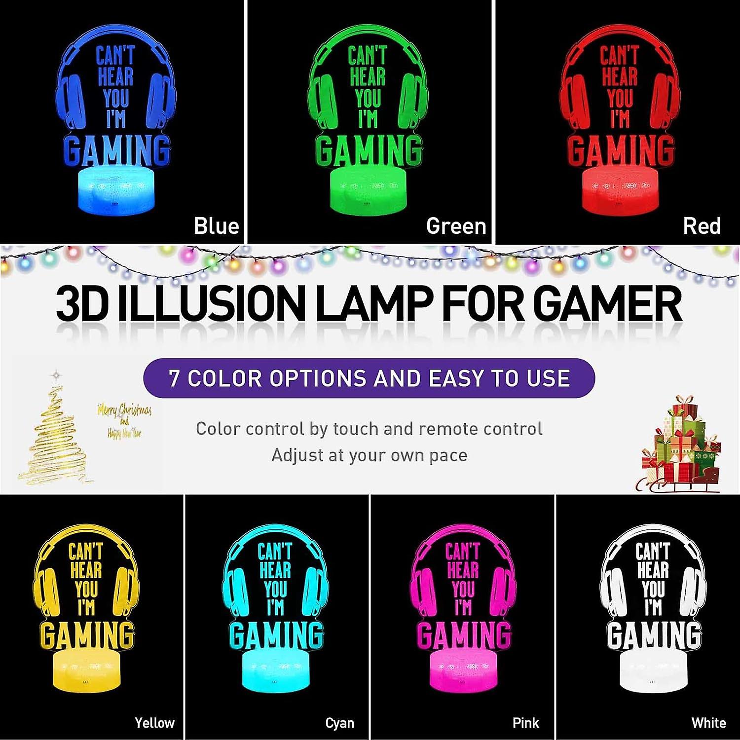 Led Night Light Among Us Game Handle Series Atmosphere Light Touch Colorful 3d Small Table Lightyc-001