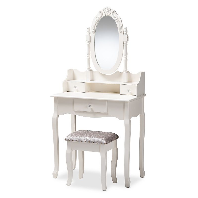 Baxton Studio Veronique White Bathroom Vanity