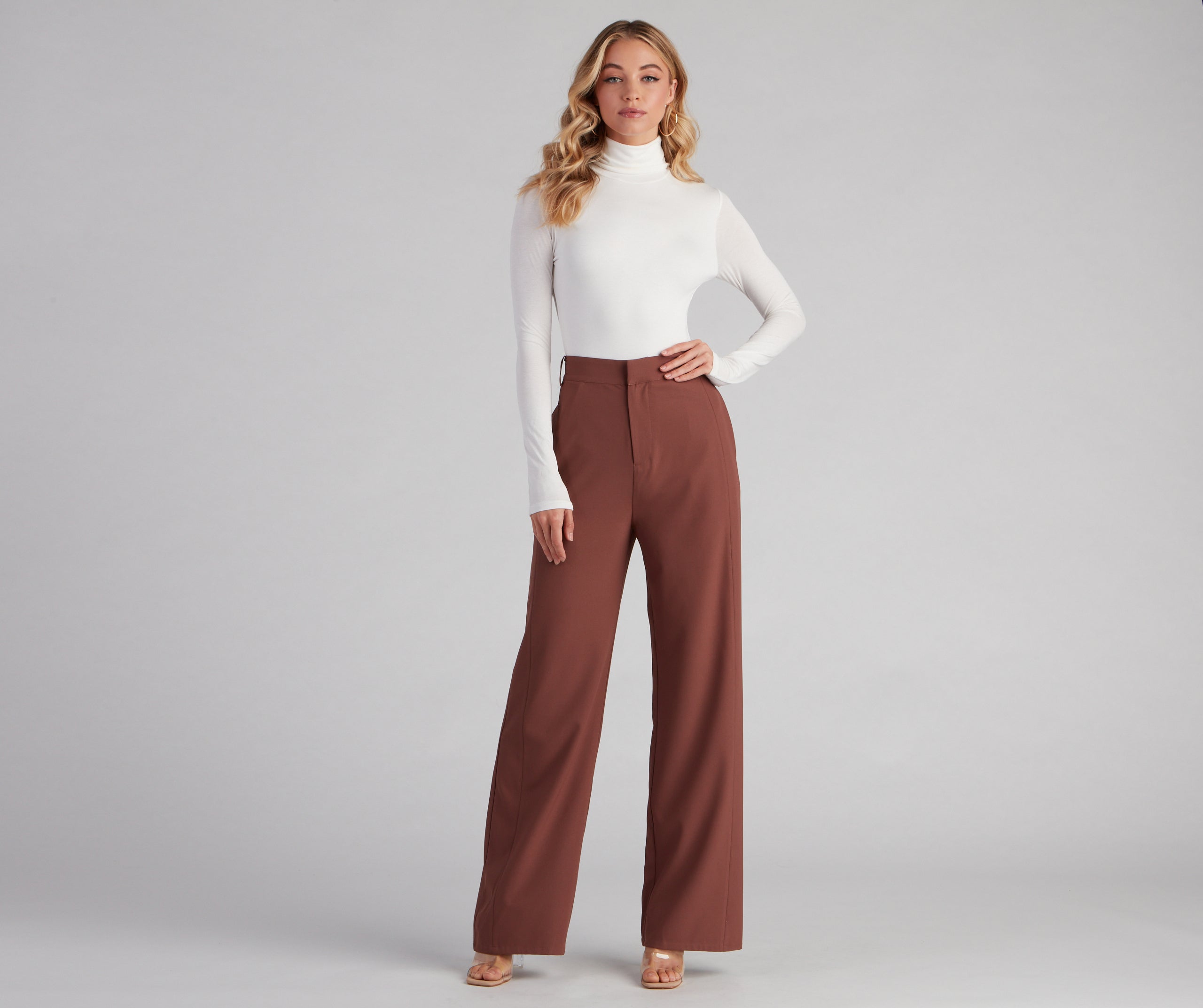 Bring The Flare High Waist Pants