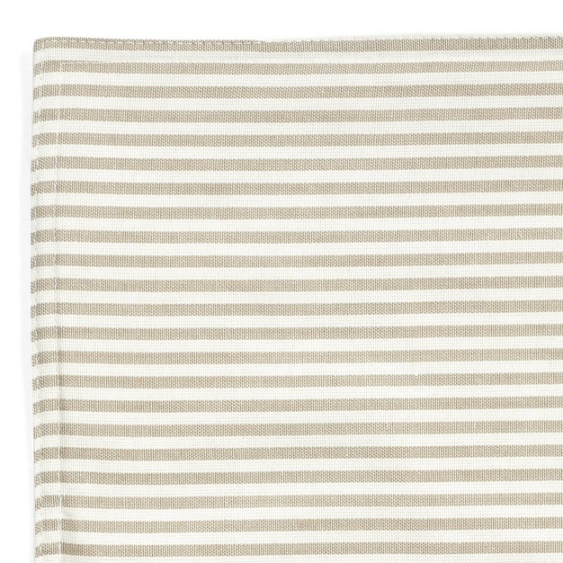 X 13 quot Cotton Farmhouse Ticking Stripe Table Runner Lush D cor