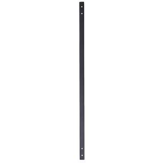 Precision 32-14 in. x 34 in. Black Pearl Matte Galvanized Steel Contemporary Baluster (5-Pack) BAL-32.25-C-BP-5PK