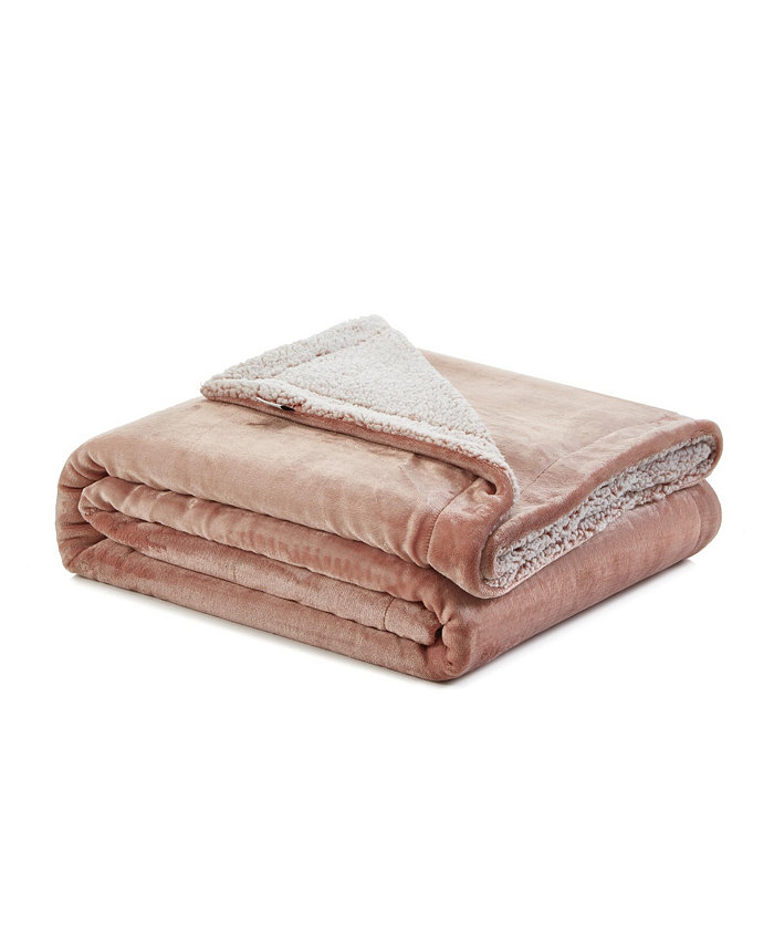 Cozy Tyme Orville Sherpa Throw Blanket Twin Size