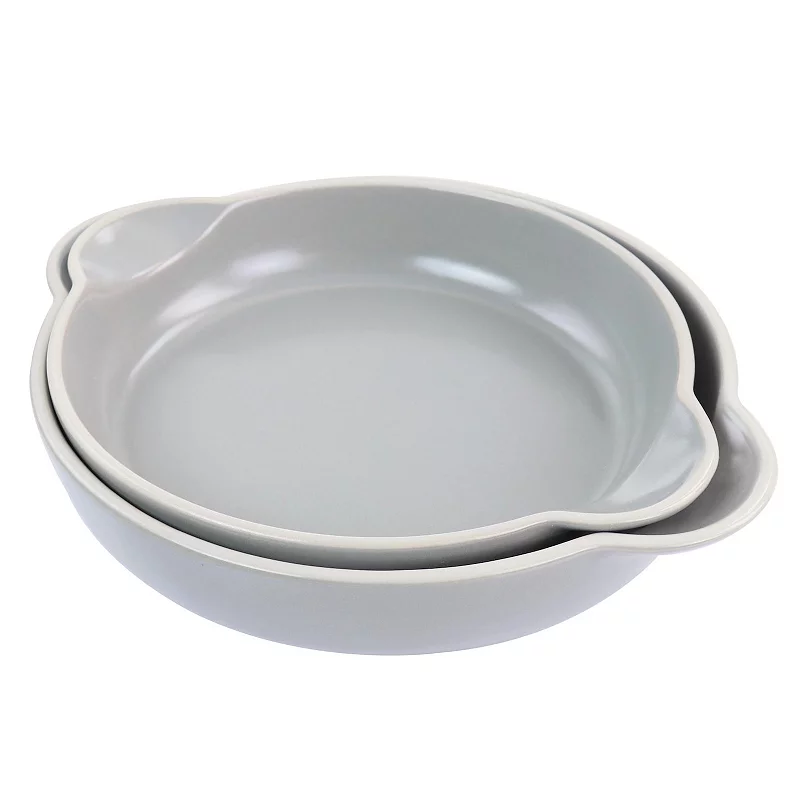 Gibson Home Rockaway 2 Piece Nesting Bakeware Bowl Set