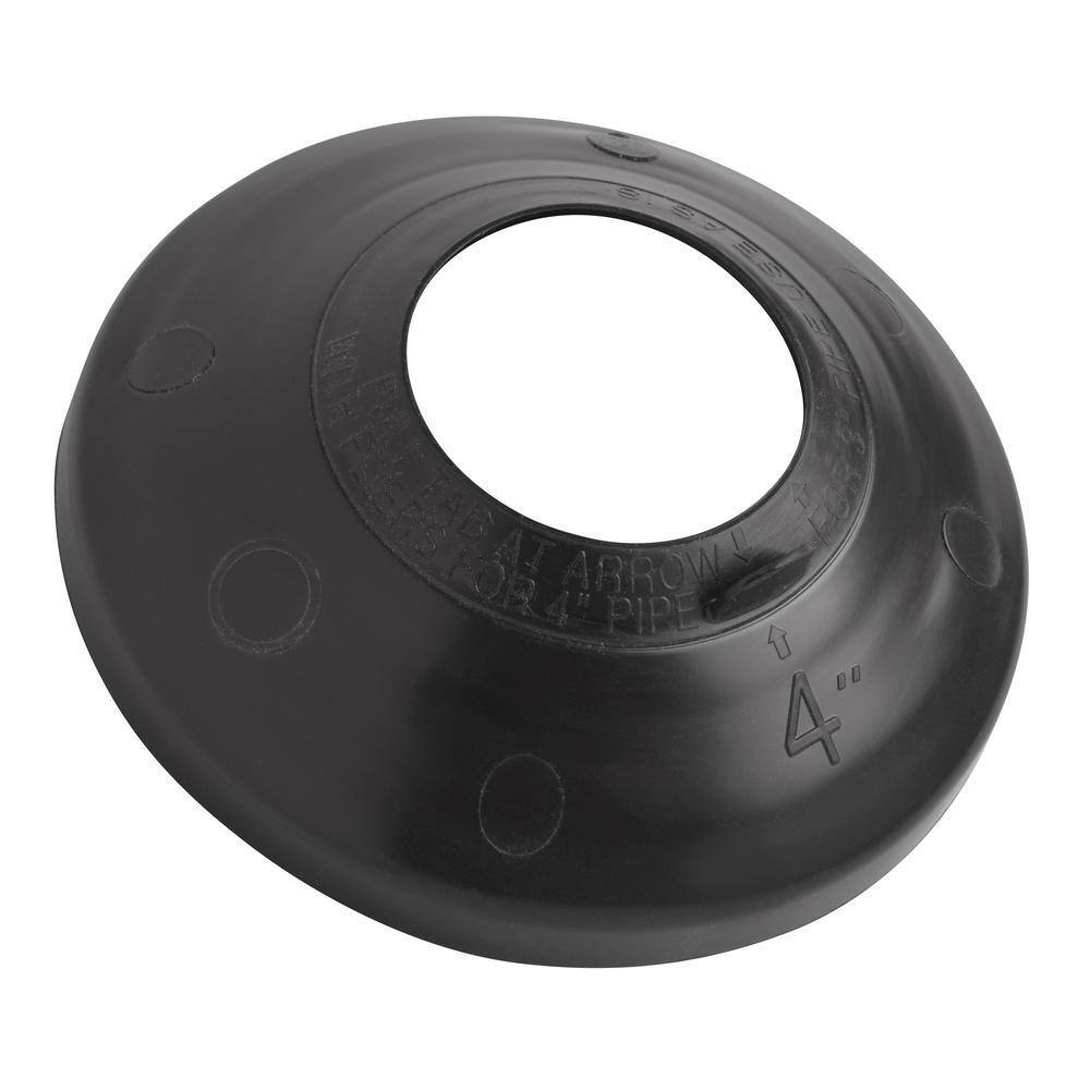 Gibraltar Building Products 1-14 in. x 4 in. Rain Repair Roof Collar 89294