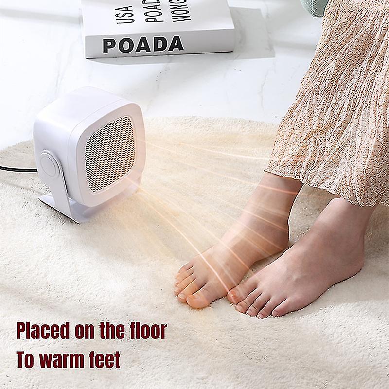 Winter Household Fan Heater Desktop Electric Hands Warmer Machine Overheat Protection Ptc Ceramic Warm Air Blower For Bedroom