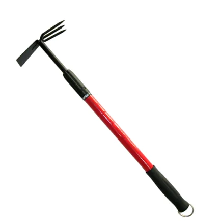 garden hoes dual headed weeding tool with telescopic handle