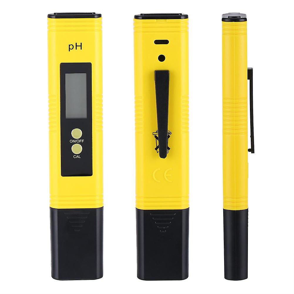 Protable Lcd Digital Ph Meter Pen Aquarium Pool Water Wine Tester Tool