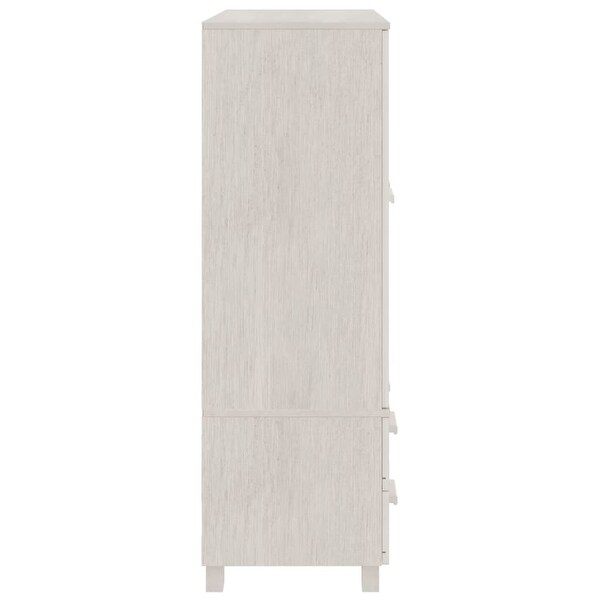 vidaXL Wardrobe HAMAR White 39