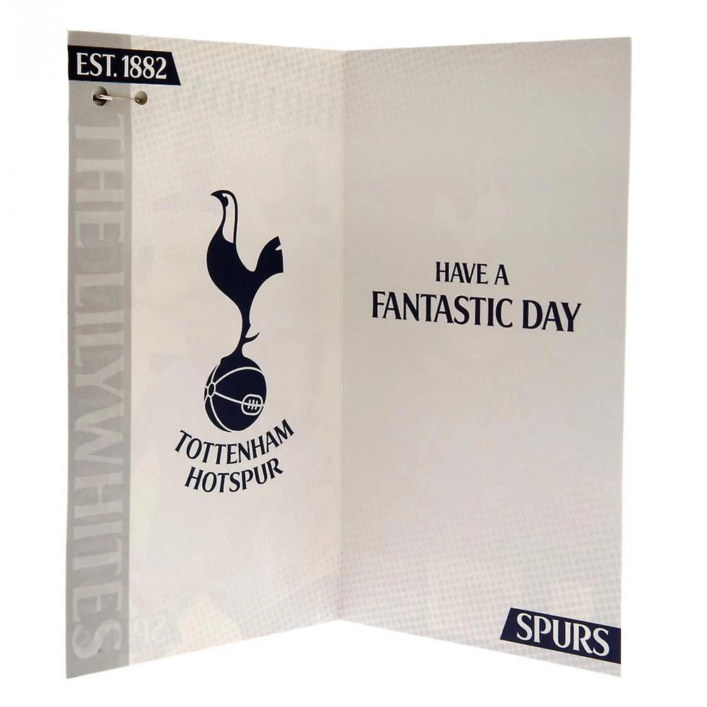 Tottenham Hotspur FC Birthday Card and Badge