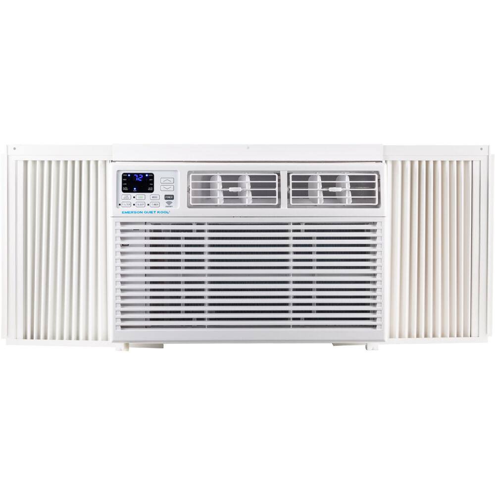 EQK 8000 BTU 115V SMART Window AC with Remote Wi-Fi and Voice Energy Star Cools Rooms up to 350 Sq. Ft. Timer EARC8RSE1