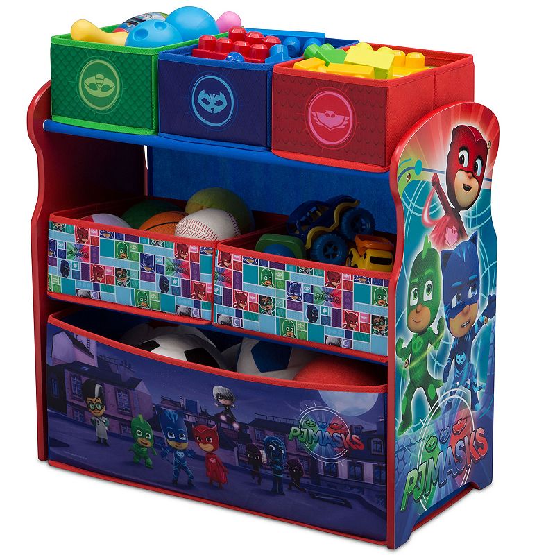 Delta Children PJ Masks Multi-Bin Toy Organizer