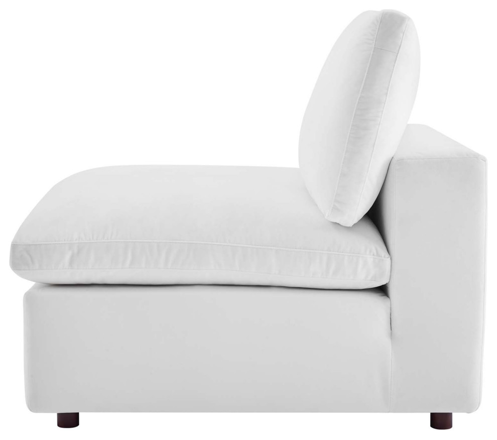 Sectional Sofa Set  Velvet  Brown  Modern  Living Lounge Hotel Lobby Hospitality   Traditional   Sectional Sofas   by House Bound  Houzz