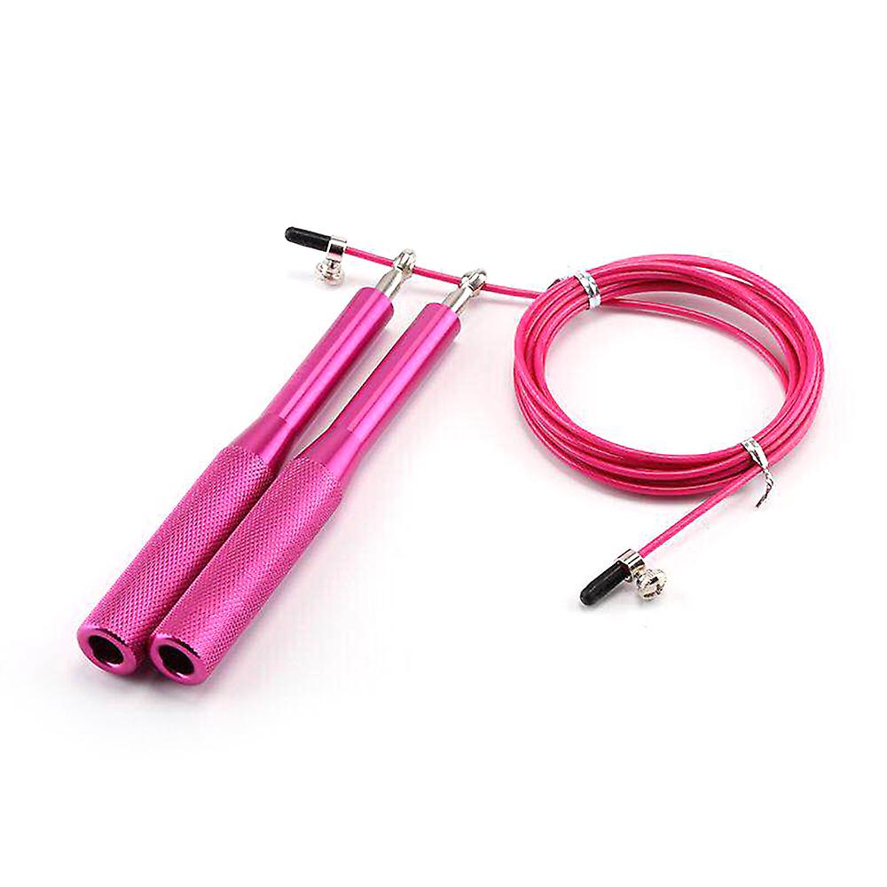 Rose Red Jump Ropes For Fitness Jump Rope 10 Ft Jump Rope Men， Women Adjustable Adult Skipping Rope Without Tangling