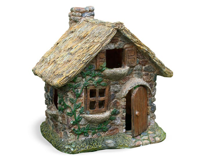 Assorted Woodland Knoll Collection Thatched Roof House MG30