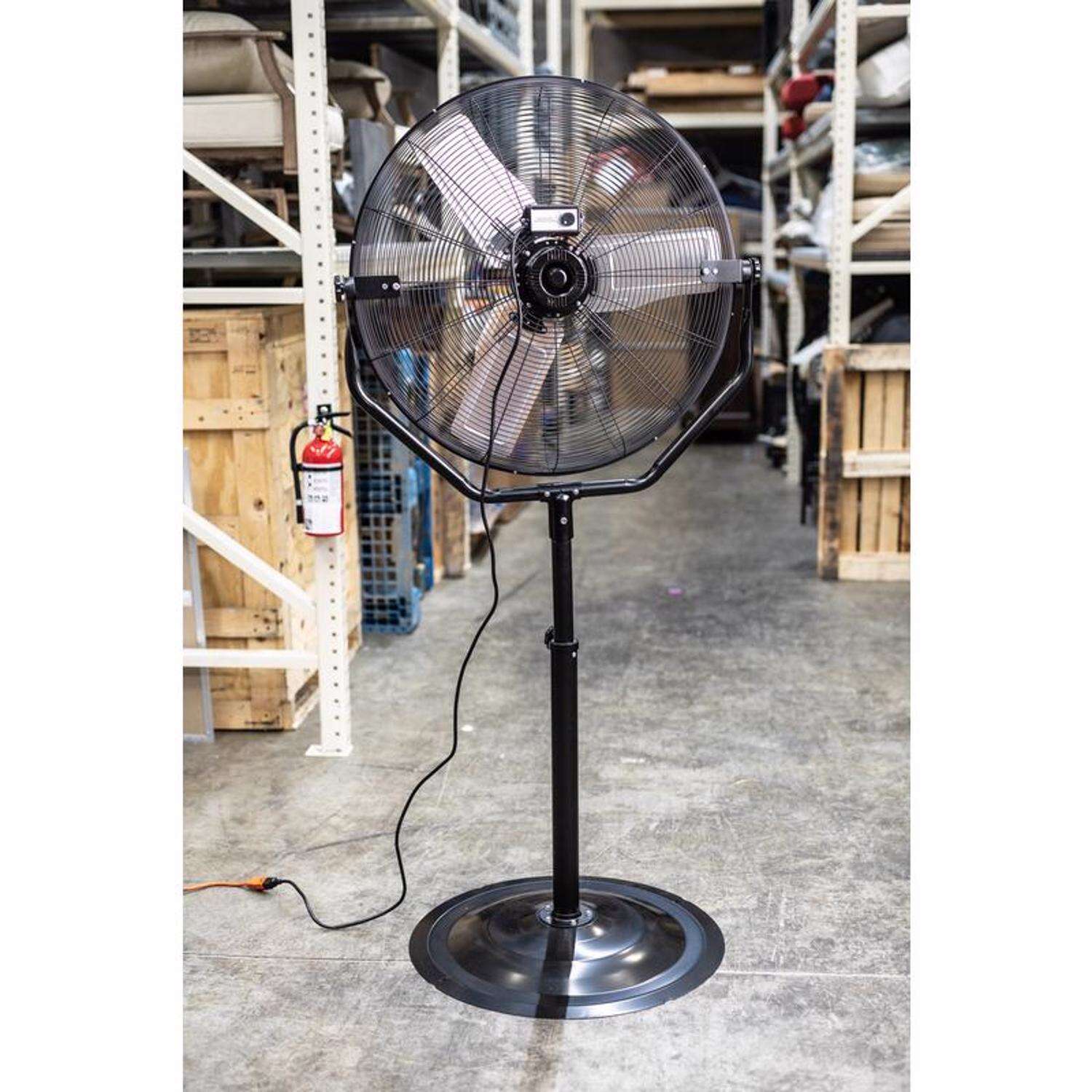 KOOL-FLO 72 in. H X 30 in. D 3 speed Pedestal Fan