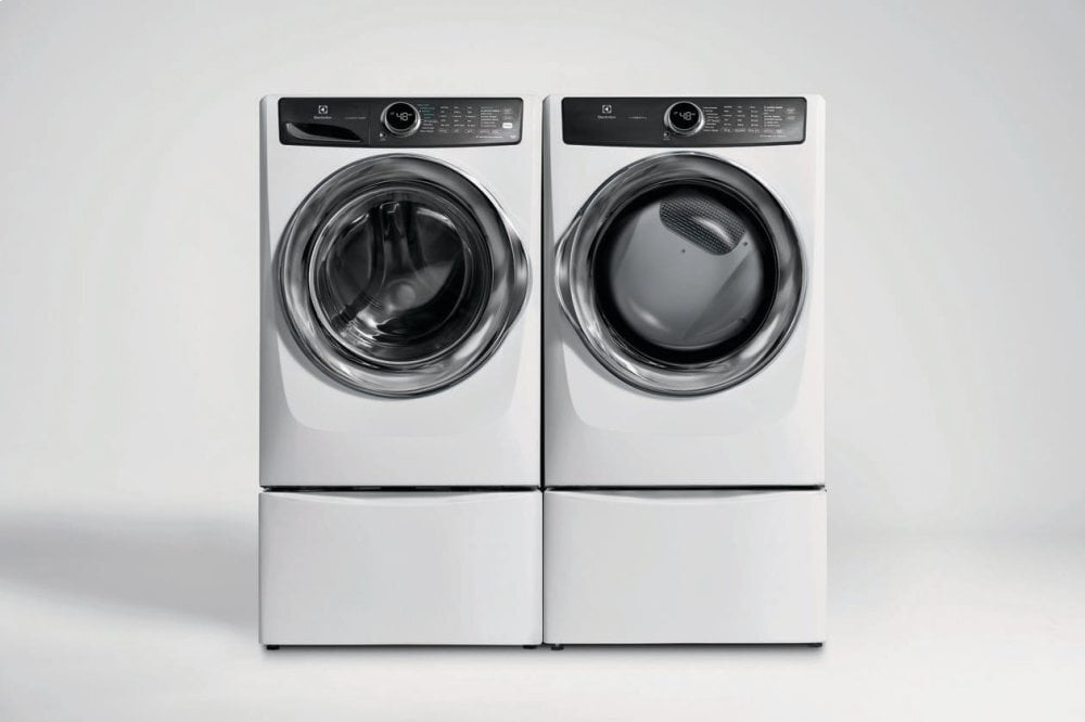 Electrolux EFME527UIW Front Load Perfect Steam™ Electric Dryer With Luxcare® Dry And Instant Refresh - 8.0 Cu. Ft.