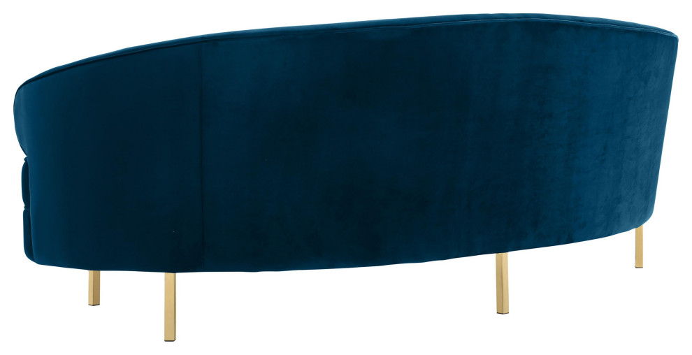 Baila Velvet Sofa   Contemporary   Sofas   by TOV Furniture  Houzz