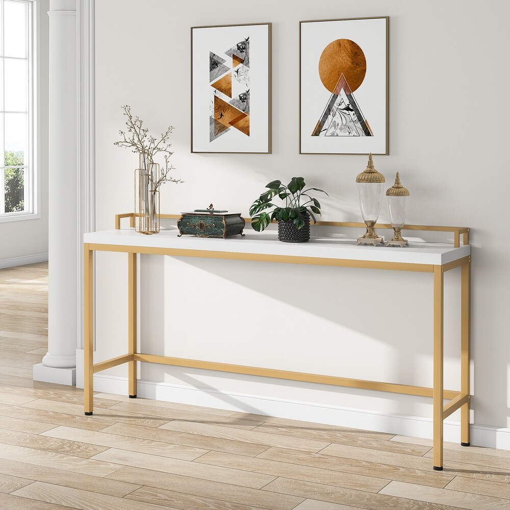 70.9'' Extra Long Sofa Console Table For Hallway Entryway Living Room