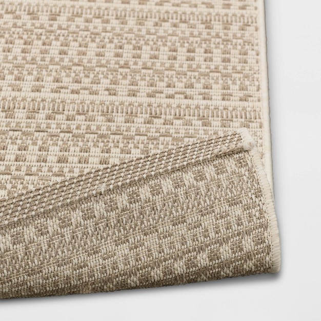 Textured Weave Outdoor Rug