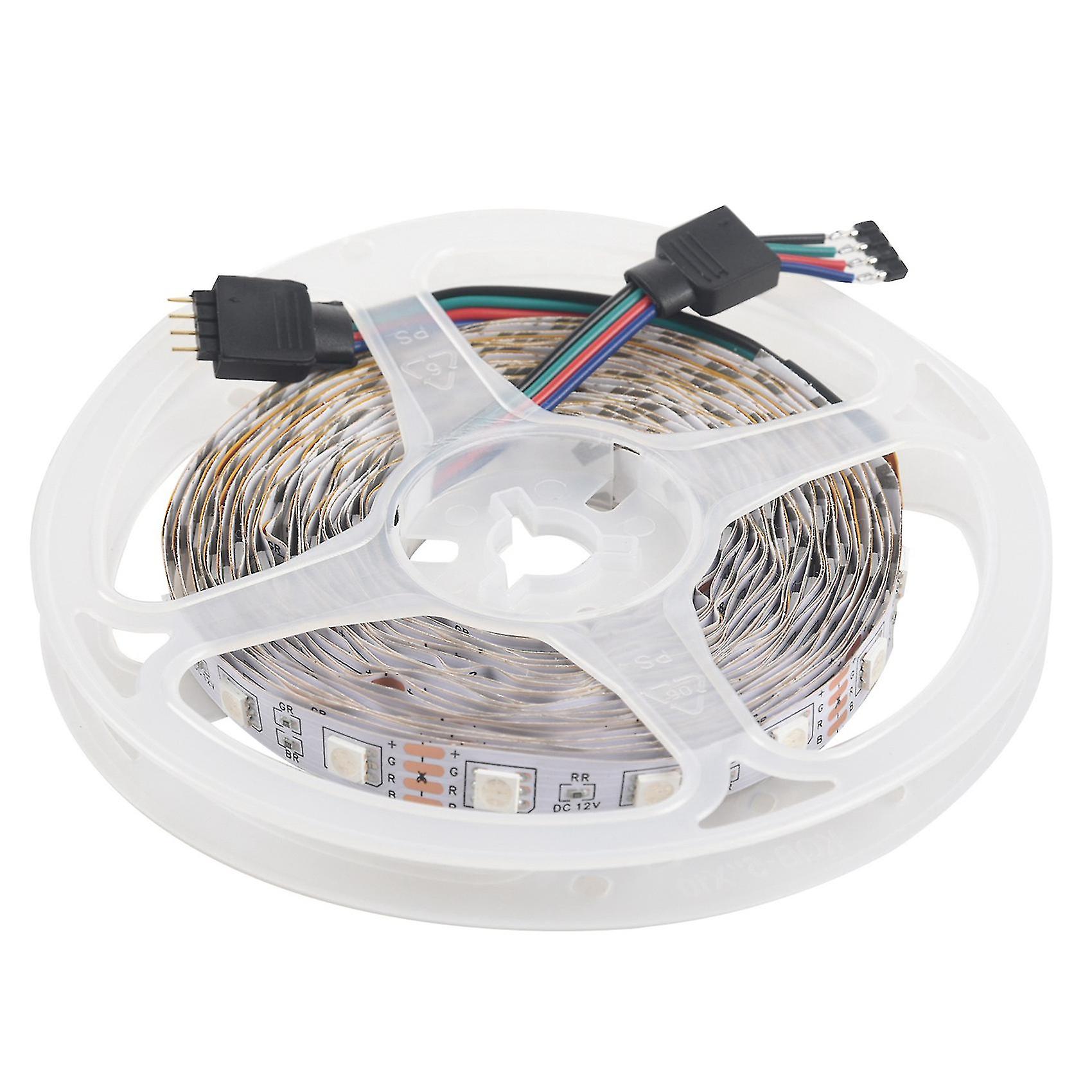 3x Rgb 300 5050 Led Flexible Light Strip Non-waterproof Dc12v 5m