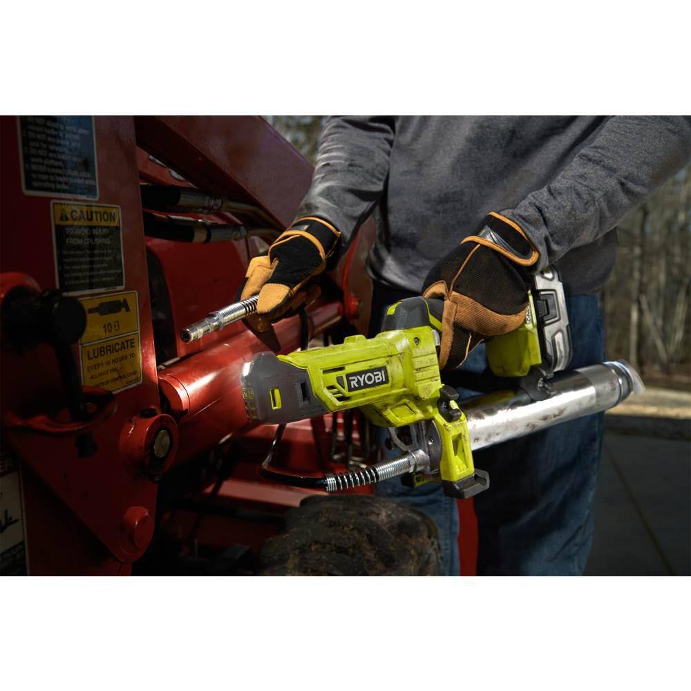 RYOBI ONE+ 18V Cordless Grease Gun (Tool-Only) P3410