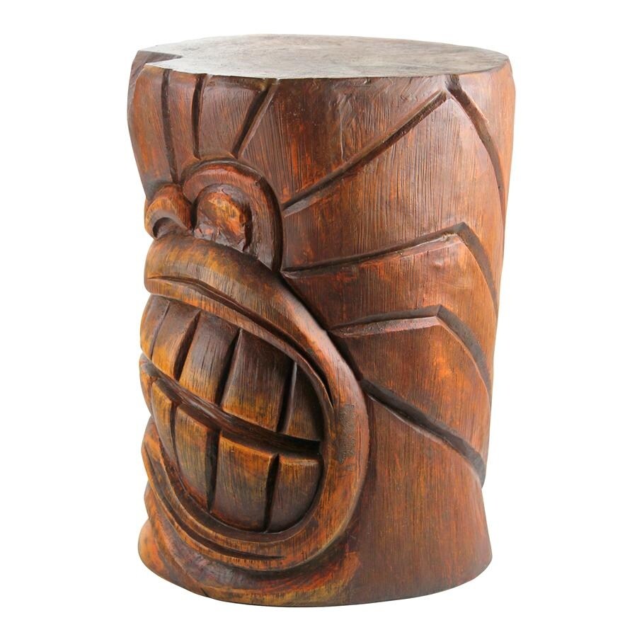 Design Toscano The Kanaloa (Teeth) Grand Tiki Sculptural Table