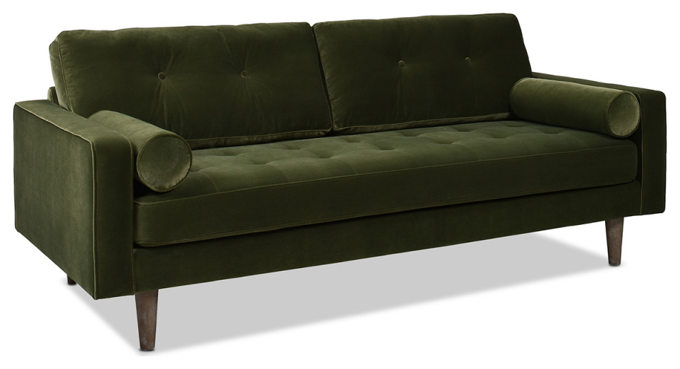 Nicholas 83.5 quotMid Century Modern Sofa   Midcentury   Sofas   by Jennifer Taylor Home  Houzz