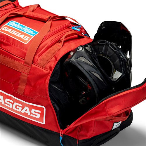 Troy Lee Designs Meridian Wheeled Gear Bag - GasGas Team Red