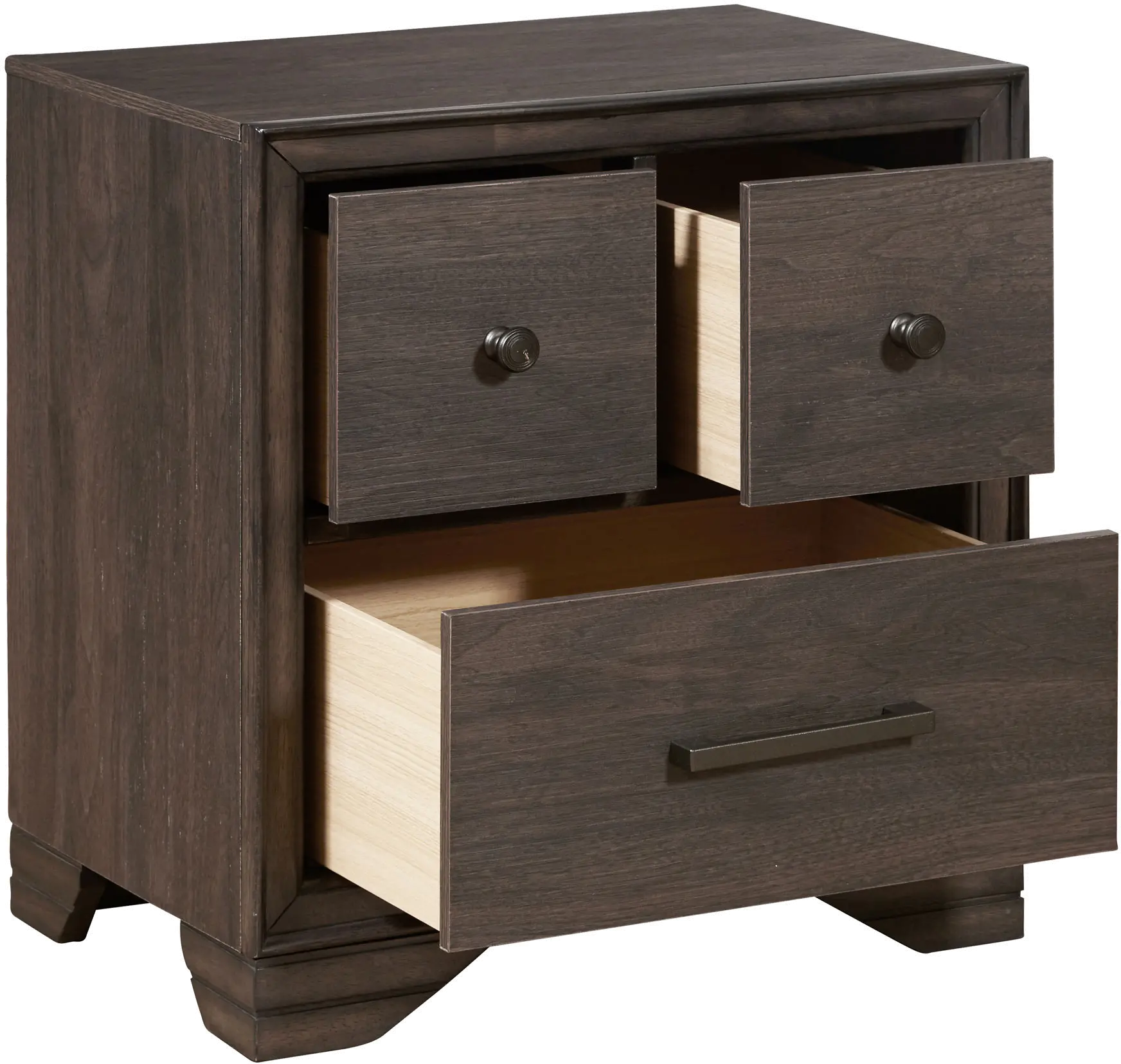 Granite Falls Brown Nightstand