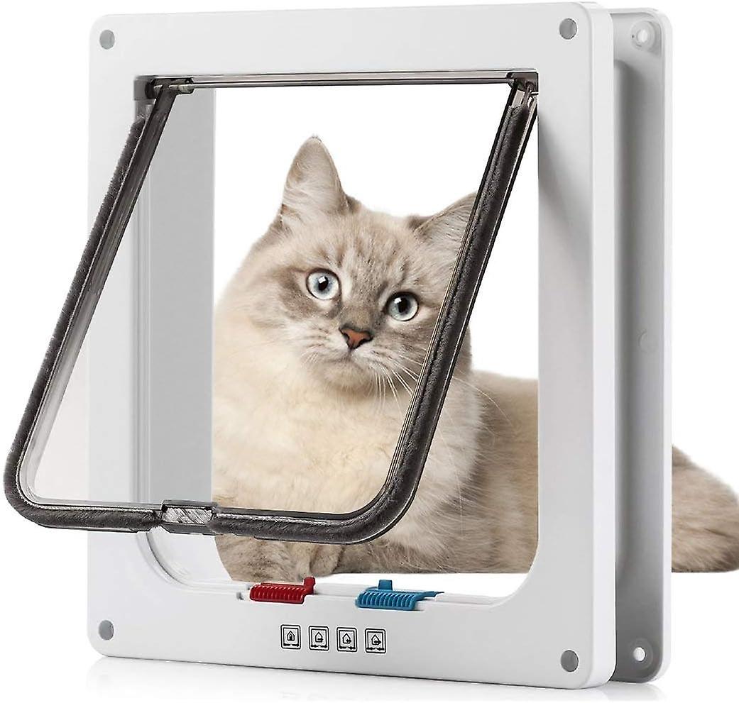 Magnetic Clasp For Cats， Large Dogs Dog Door， Cat Door， Pet Door， Easily Install With Telescopic Frame