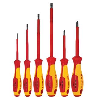 KNIPEX 1000-Volt Screwdriver Set (6-Pieces) 9K 98 98 33 US