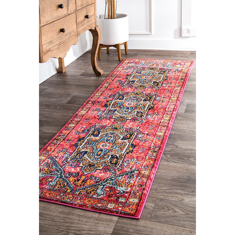 nuLoom Reyna Medallion Area Rug