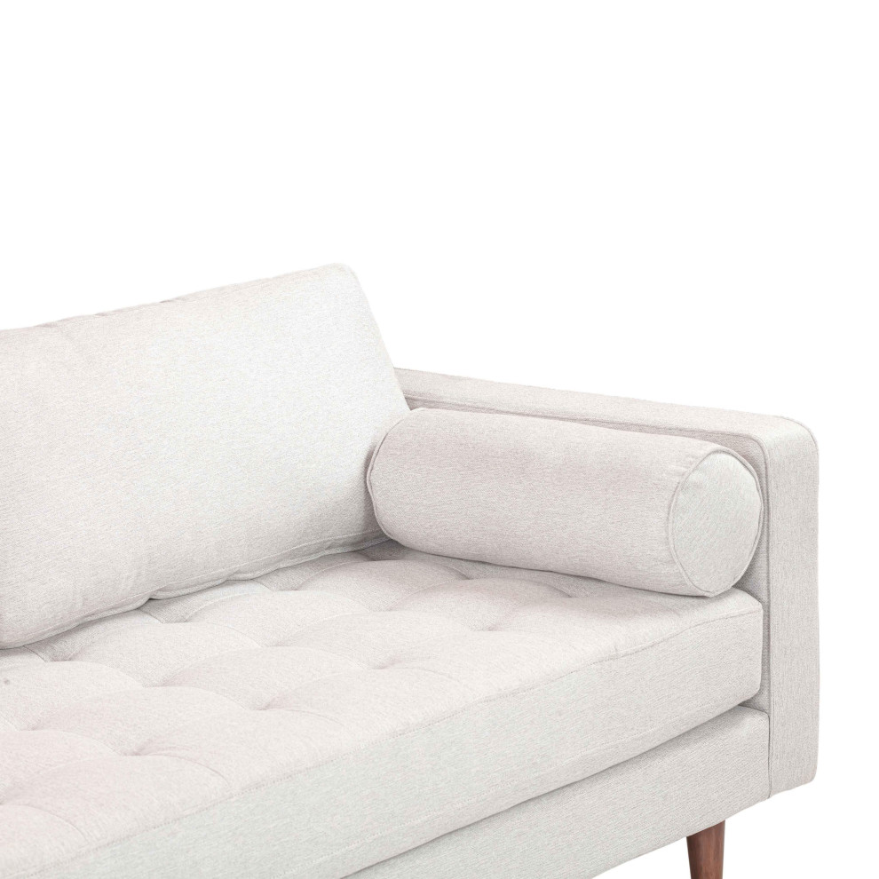 Cave Tweed Loveseat   Midcentury   Loveseats   by TOV Furniture  Houzz