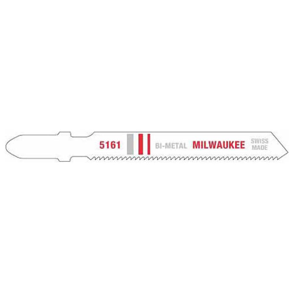 Milwaukee 3 in. 24 TPI Bi-Metal Jig Saw Blades 5PK 48-42-5161 from Milwaukee