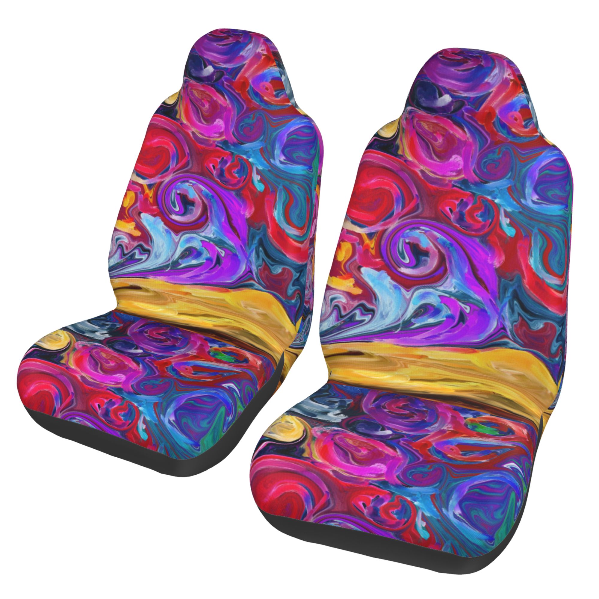 ZICANCN Car Seat Cover Colorful Dreams Car Front Seat Covers Protectors ， Automotive Seat Covers for Cars Trucks Suv