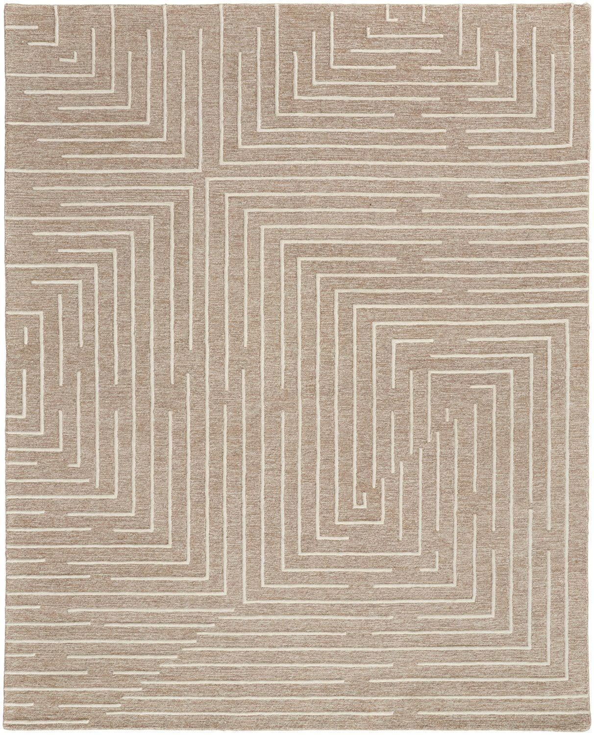 Fenner Hand Tufted Beige / Ivory Rug