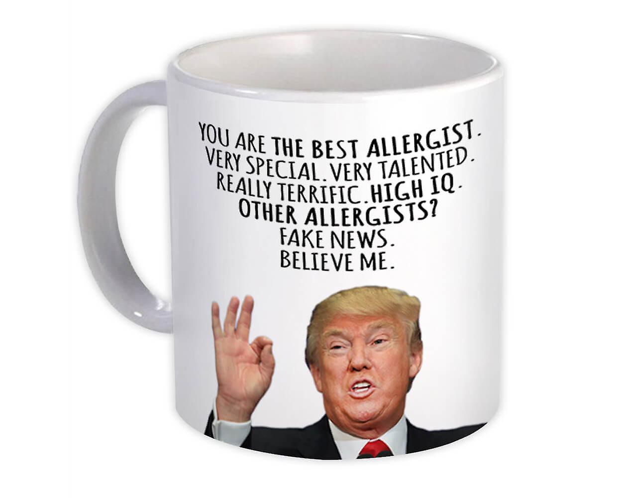 Gift Mug: ALLERGIST Funny Trump Best