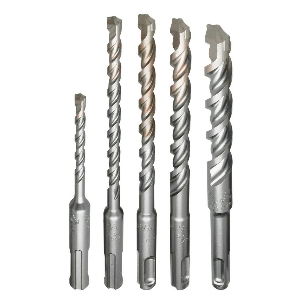 Milwaukee 5-Piece SDS-Plus M/2 Kit 48-20-7490 from Milwaukee