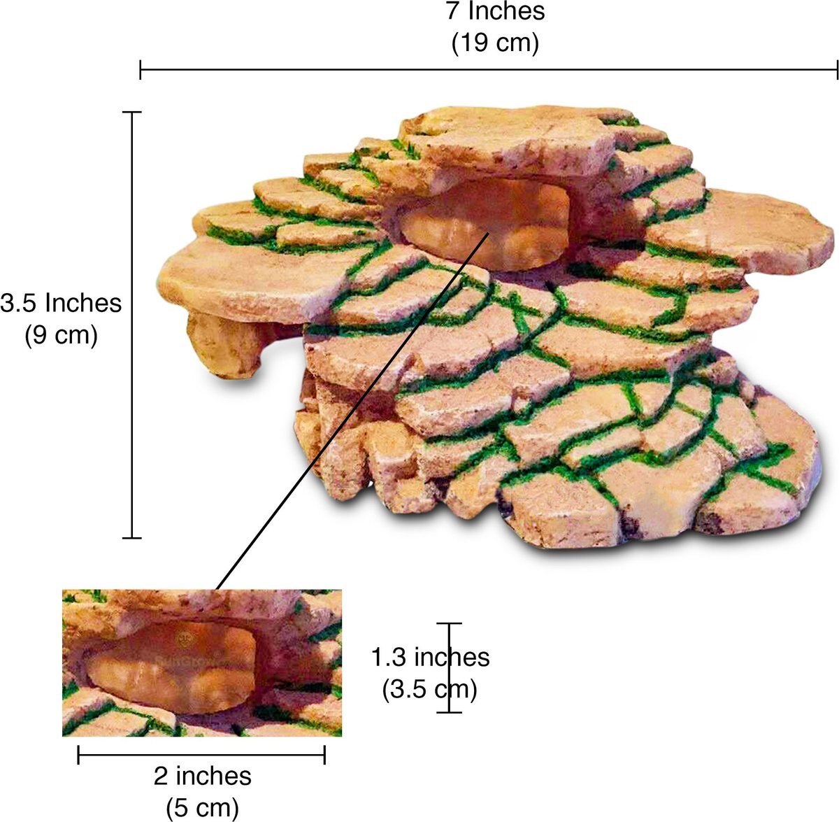 Vila Reptile Resin Cave