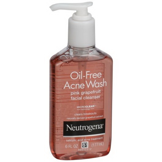 Neutrogena Oil Free Acne Wash Pink Grapefruit Faci...