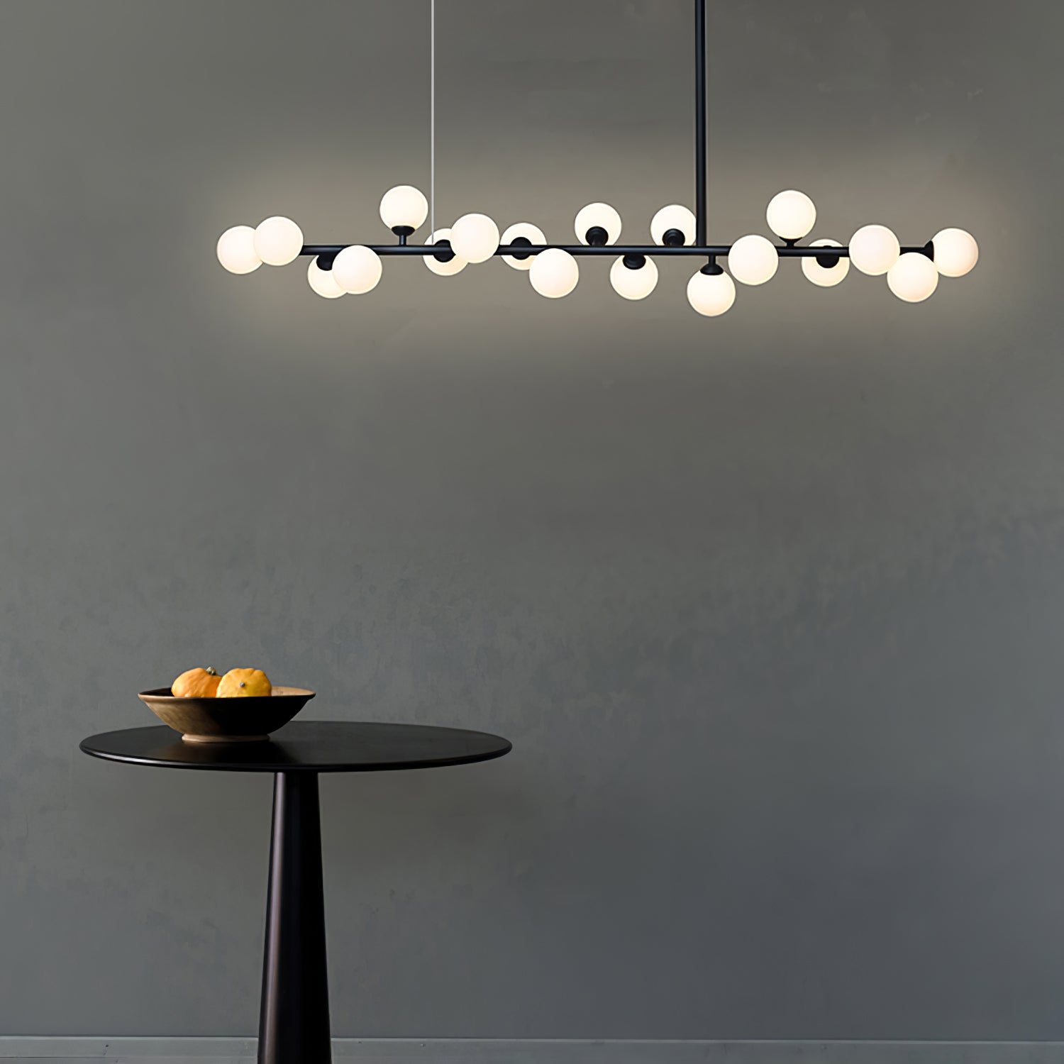 Linear Balls Chandelier