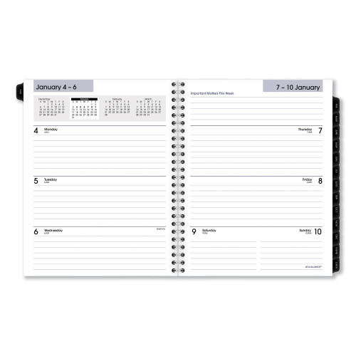 DayMinder Executive Weekly/Monthly Refill， 8.75 x 7， 2022 (G54550)