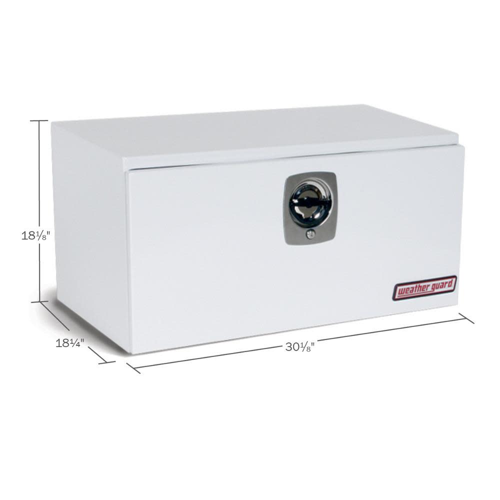 Standard Underbed Box Steel White