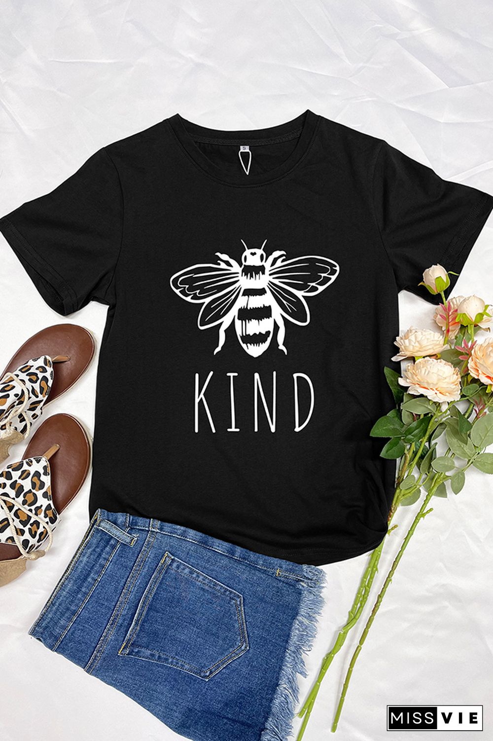 Be Kind Short Sleeve Graphic Tee Wholesale