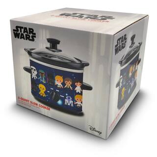 Uncanny Brands Star Wars 2QT. Slow Cooker Black SC2-SRW-SRC