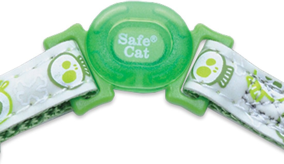 Safe Cat Glow In The Dark Adjustable Breakaway Cat Collar