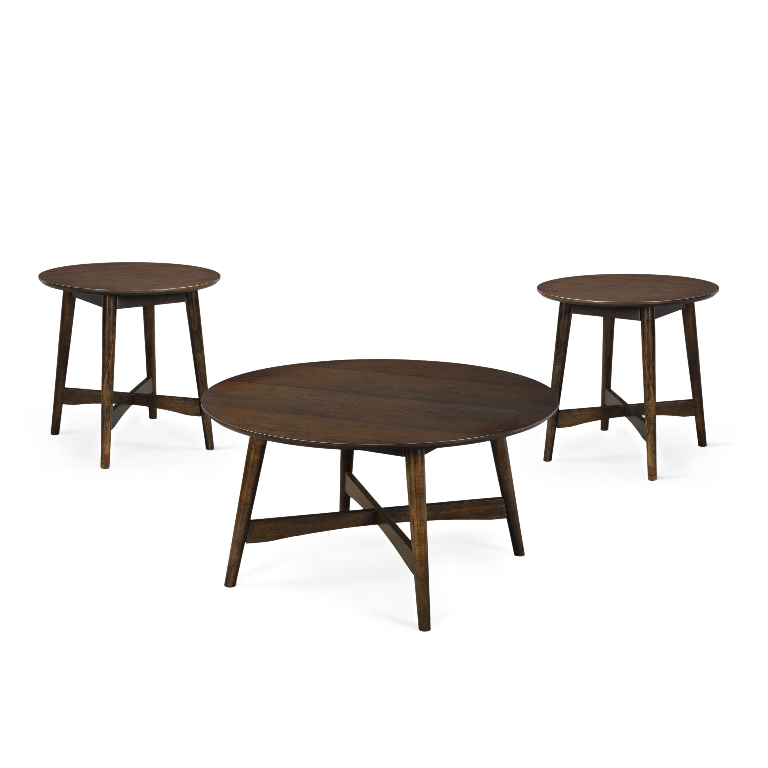 Murdock Mid-Century Modern Wood Table Set