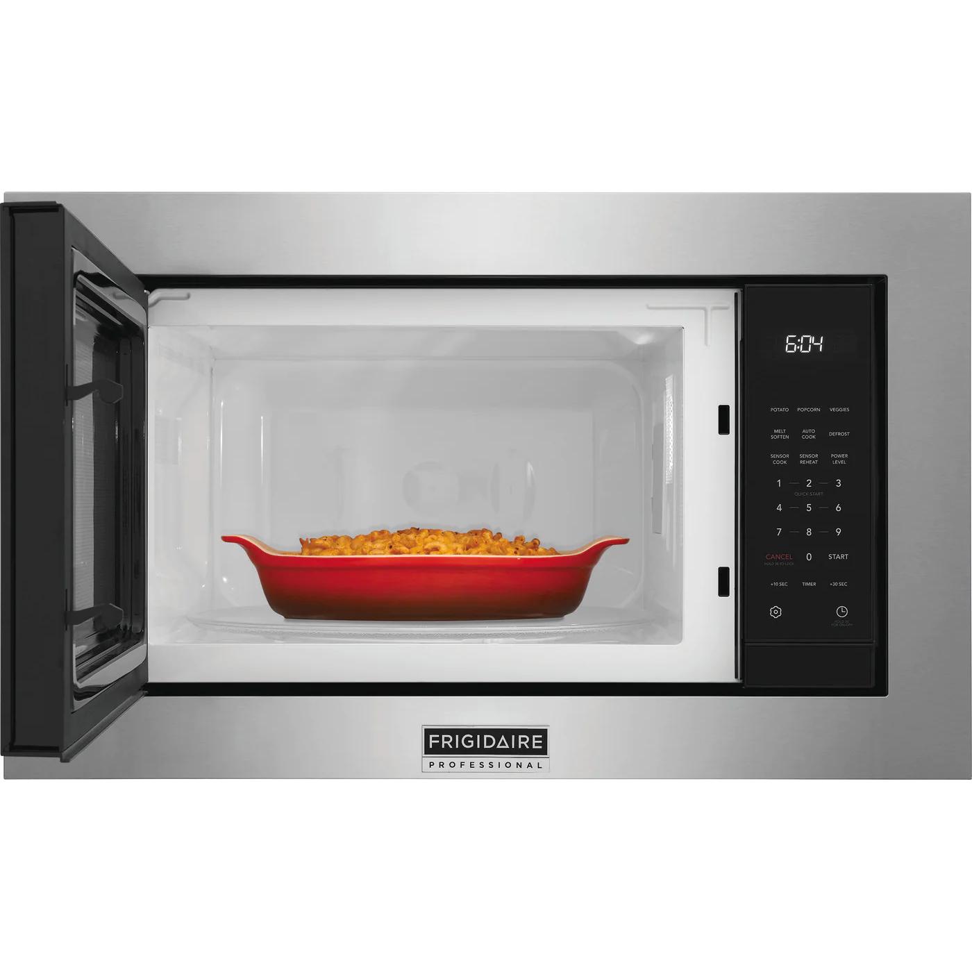 Frigidaire Professional 24 3/8-inch, 2.2 cu. ft. Built-in Microwave Oven PMBS3080AF